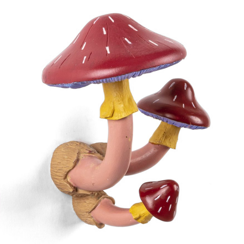 Аксессуар Seletti Hangers Mushroom Coloured Красный Аксессуар Seletti Hangers Mushroom Coloured Красный в Тюмени | Loft Concept