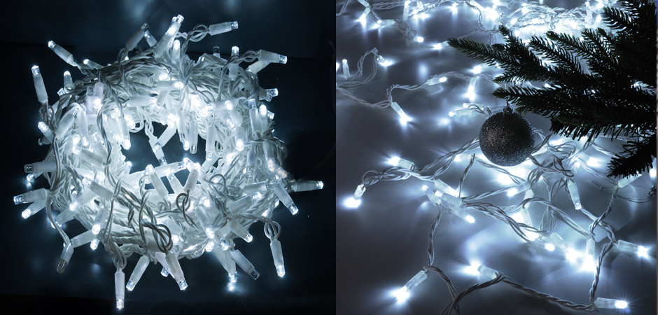 Гирлянда для улицы с Белым светом - Loft-Concept в Тюмени