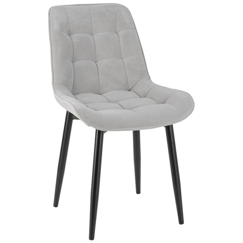 Стул Tufail Chair Светло-серый Черный Стул Tufail Chair Светло-серый Черный в Тюмени | Loft Concept