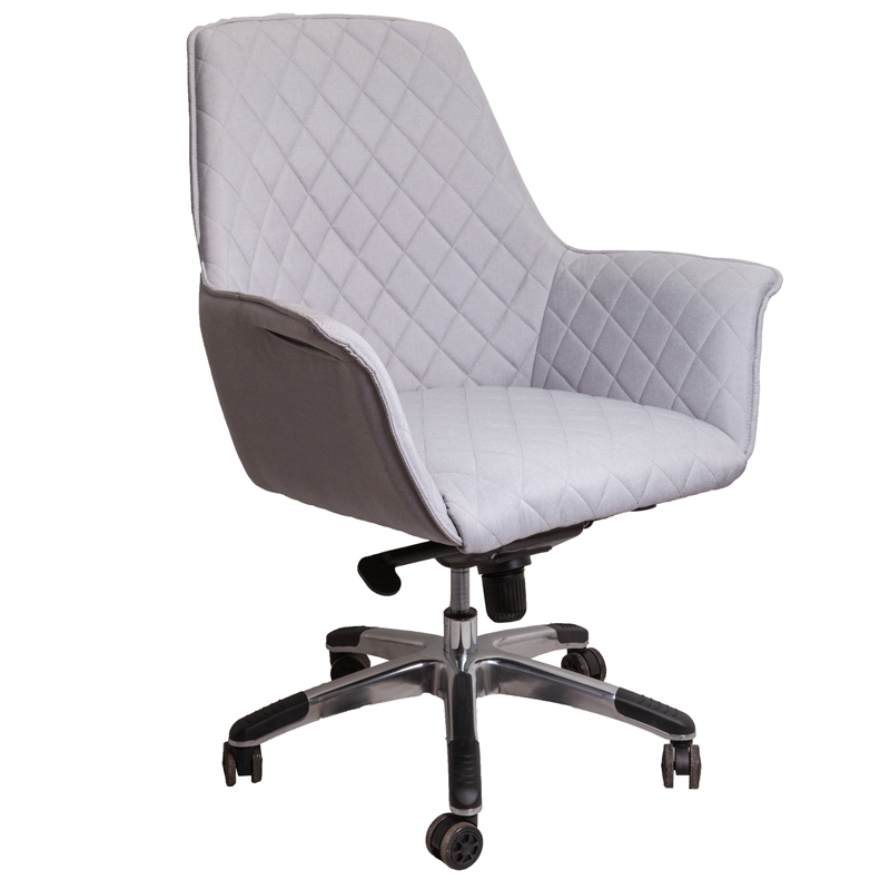 Офисное кресло Josias Seoul Chair Серый (Gray) Серебряный Офисное кресло Josias Seoul Chair Серый (Gray) Серебряный в Тюмени | Loft Concept