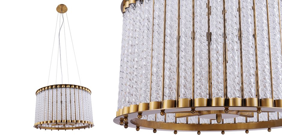 Люстра Glass Spirals Люстра Glass Spirals - Loft-Concept в Тюмени