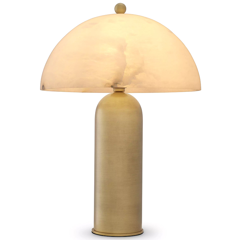 Настольная лампа Eichholtz Table Lamp Lorenza Белый Латунь Настольная лампа Eichholtz Table Lamp Lorenza Белый Латунь в Тюмени | Loft Concept
