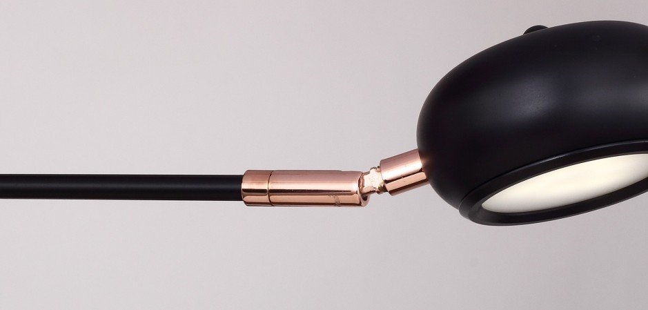 Люстра Curved Stix Chandelier 6 Black - Loft-Concept в Тюмени