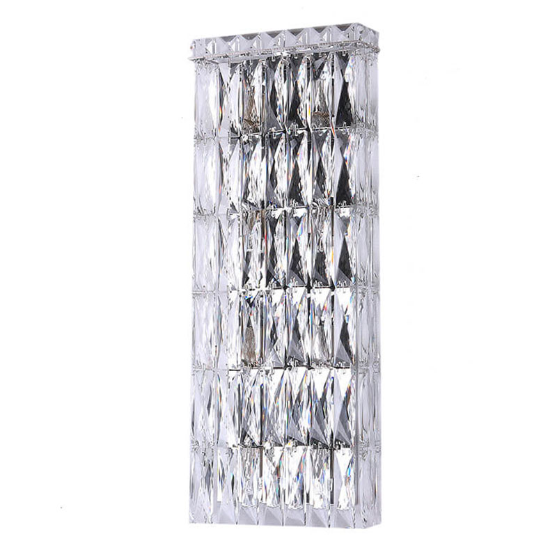Бра Crystal Regena Chrome Wall Lamp 8 Хром Прозрачный (Transparent) Бра Crystal Regena Chrome Wall Lamp 8 Хром Прозрачный (Transparent) в Тюмени | Loft Concept