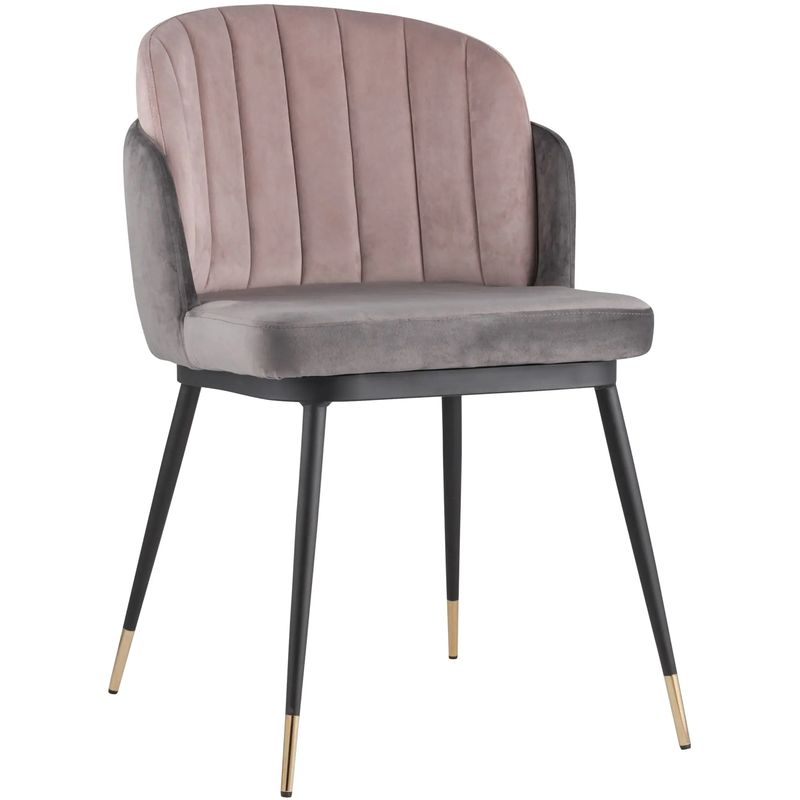 Стул Penelope Chair Серый цвет Розовый пастельный Серый Стул Penelope Chair Серый цвет Розовый пастельный Серый в Тюмени | Loft Concept