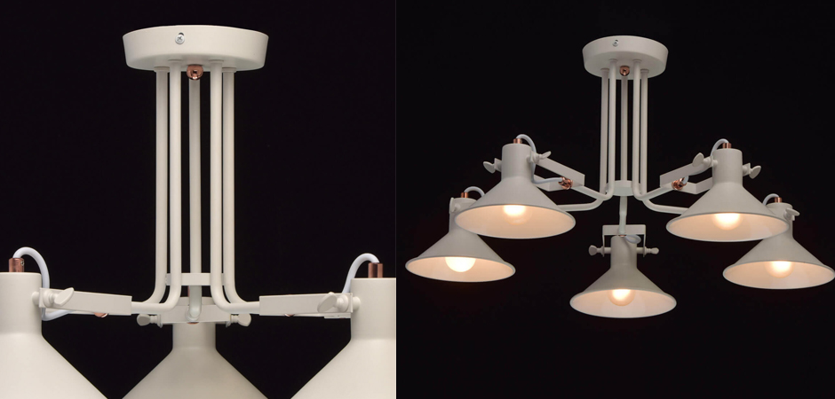 Потолочный светильник Rotating Light White Потолочный светильник Rotating Light White - Loft-Concept в Тюмени