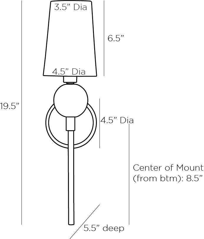 Бра Arteriors MENDEE SCONCE Бра Arteriors MENDEE SCONCE в Тюмени