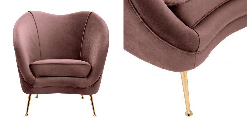 Кресло Eichholtz Chair Cambiano Rose Кресло Eichholtz Chair Cambiano Rose - Loft-Concept в Тюмени