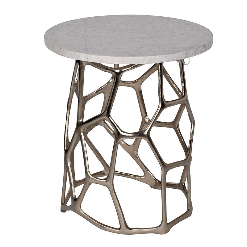 Приставной стол Lesley Cell Side Table Золотой Приставной стол Lesley Cell Side Table Золотой в Тюмени | Loft Concept