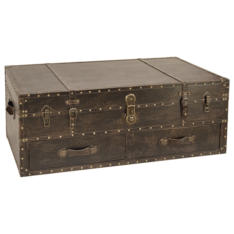 Сундук Chest Basil Коричневый винтаж Сундук Chest Basil Коричневый винтаж в Тюмени | Loft Concept