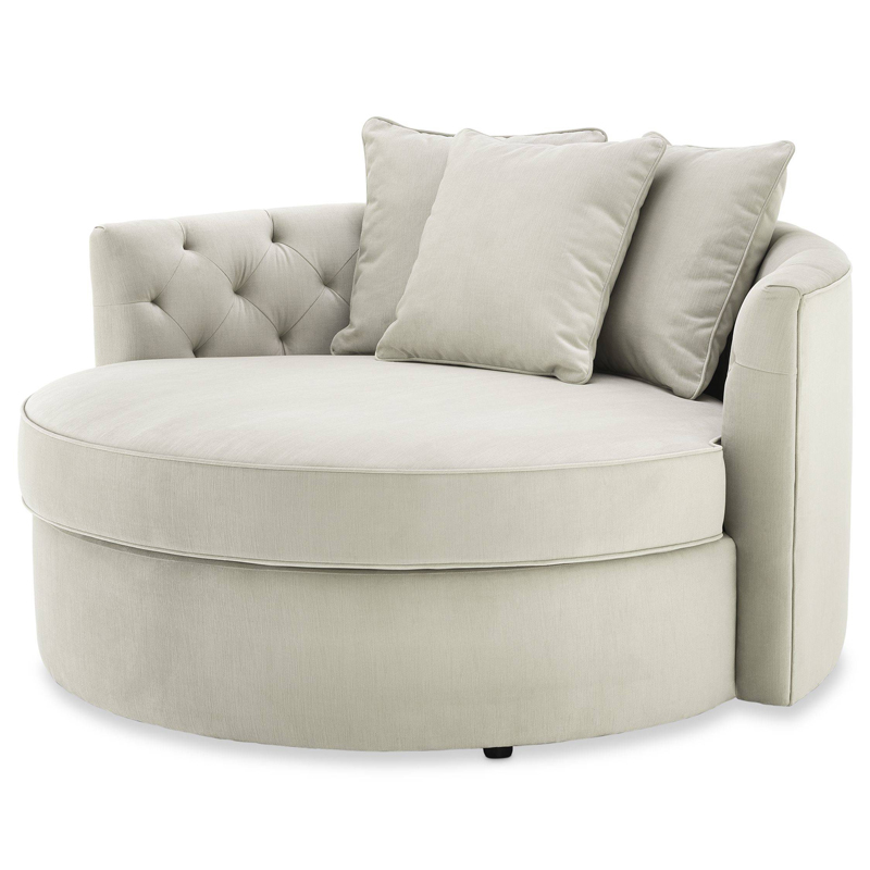 Диван Eichholtz Sofa Carlita Pebble grey Бежево-серый Диван Eichholtz Sofa Carlita Pebble grey Бежево-серый в Тюмени | Loft Concept
