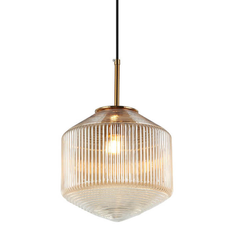 Подвесной светильник Clear Glass Pendant gold Бронза Золотой Подвесной светильник Clear Glass Pendant gold Бронза Золотой в Тюмени | Loft Concept
