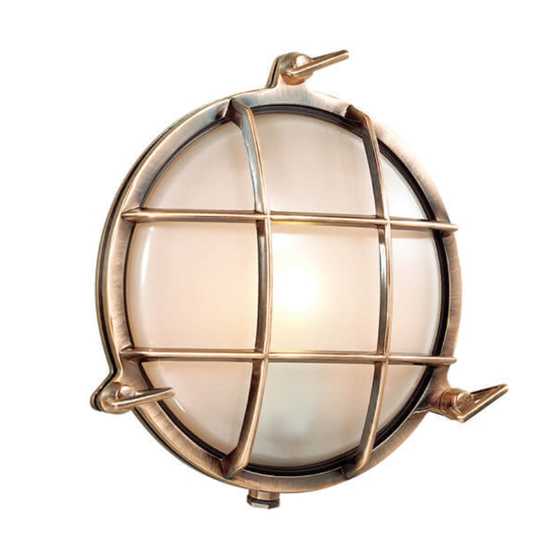 Бра Chestnut Mariners Copper Медь Прозрачный (Transparent) Бра Chestnut Mariners Copper Медь Прозрачный (Transparent) в Тюмени | Loft Concept