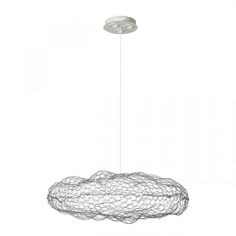 Светодиодная Люстра Серебряная Сеть LED Cloud Silver Серебряный Светодиодная Люстра Серебряная Сеть LED Cloud Silver Серебряный в Тюмени | Loft Concept