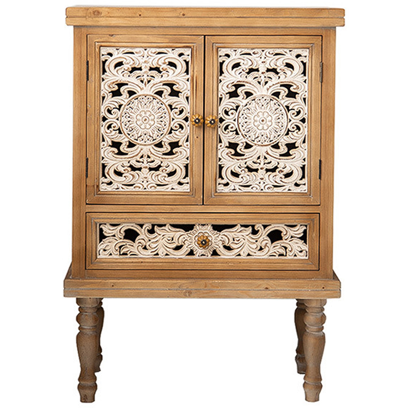 Шкаф Zephyrine Provence Cabinet Белый Древесина Шкаф Zephyrine Provence Cabinet Белый Древесина в Тюмени | Loft Concept