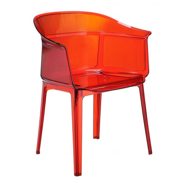 Стул Papyrus Kartell Красный Стул Papyrus Kartell Красный в Тюмени | Loft Concept