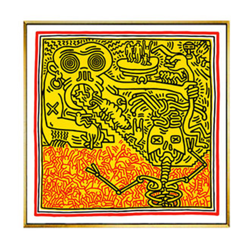 Постер Keith Haring 13 Мульти Постер Keith Haring 13 Мульти в Тюмени | Loft Concept