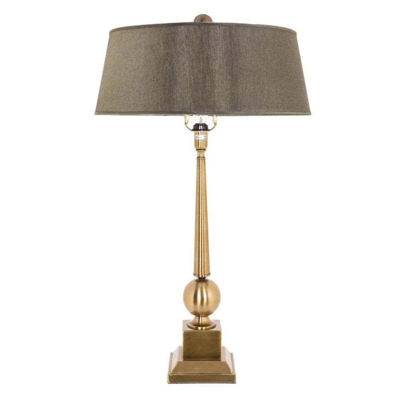 Настольная лампа Neville Table Lamp Латунь Бронза Настольная лампа Neville Table Lamp Латунь Бронза в Тюмени | Loft Concept