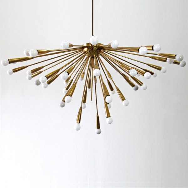 Люстра LAMPARA SPUTNIK Icono del diseno Глянцевое золото Люстра LAMPARA SPUTNIK Icono del diseno Глянцевое золото в Тюмени | Loft Concept