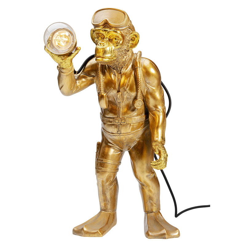 Настольная лампа Monkey Diver Table Lamp Золотой Настольная лампа Monkey Diver Table Lamp Золотой в Тюмени | Loft Concept