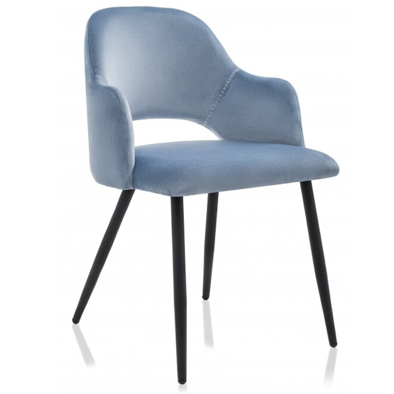 Стул Nafisa Stool Черный Голубой Стул Nafisa Stool Черный Голубой в Тюмени | Loft Concept