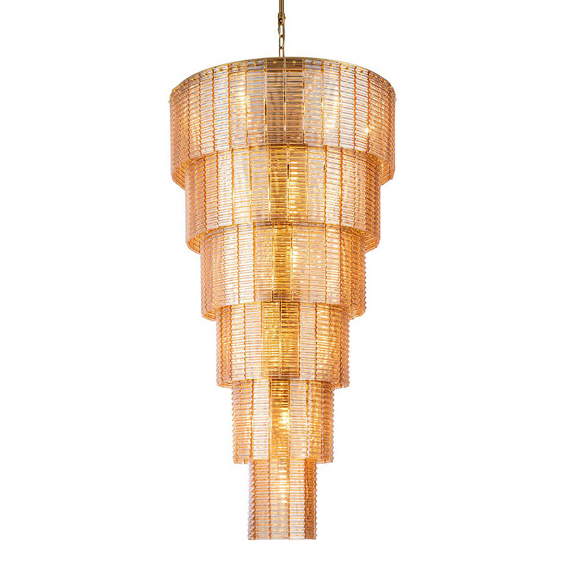 Люстра Branwen Amber Chandelier 71 Золотой Янтарный Люстра Branwen Amber Chandelier 71 Золотой Янтарный в Тюмени | Loft Concept