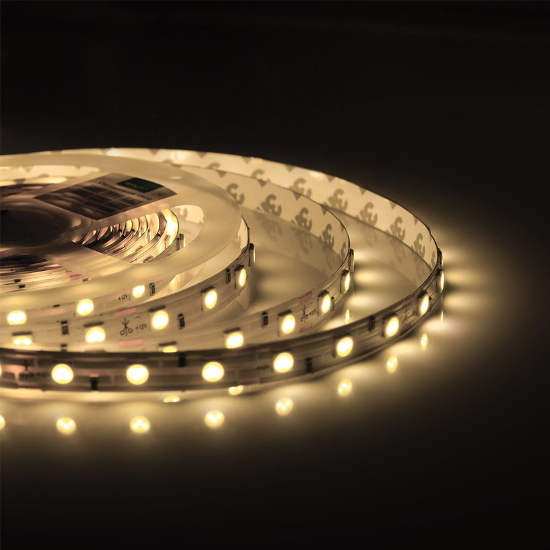 Светодиодная влагозащищенная лента 14,4W/m 60LED/m 5050SMD теплый белый 5M Белый Светодиодная влагозащищенная лента 14,4W/m 60LED/m 5050SMD теплый белый 5M Белый в Тюмени | Loft Concept