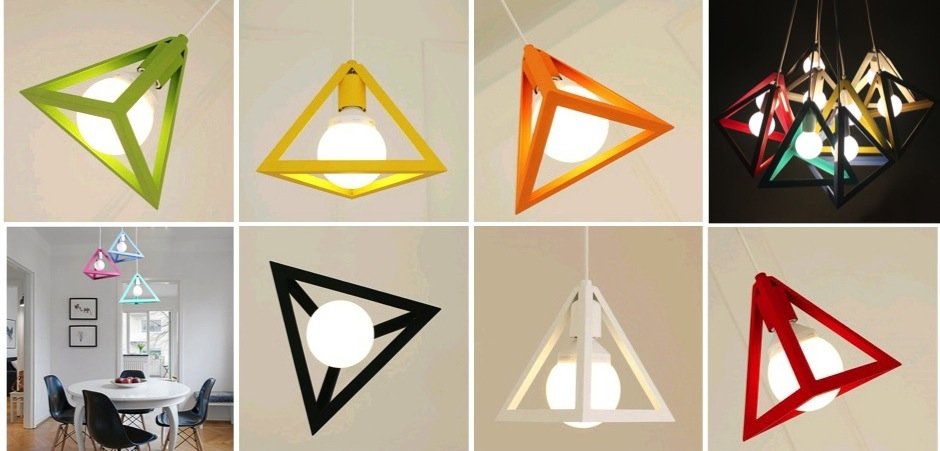 Подвесной светильник Tetrahedron Color Подвесной светильник Tetrahedron Color - Loft-Concept в Тюмени