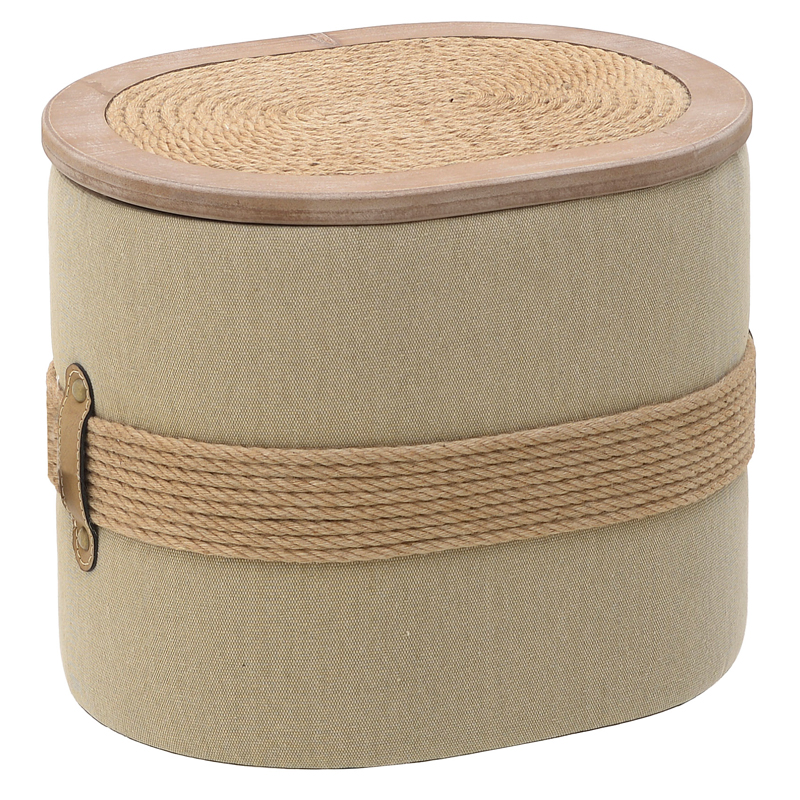 Пуф-бокс Soledad Pouf Бежево-серый Пуф-бокс Soledad Pouf Бежево-серый в Тюмени | Loft Concept