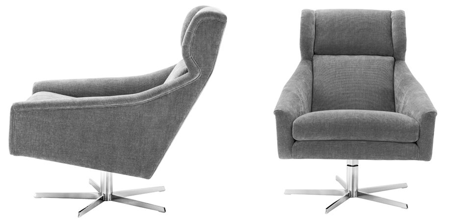Кресло Eichholtz Swivel Chair Nara Кресло Eichholtz Swivel Chair Nara - Loft-Concept в Тюмени