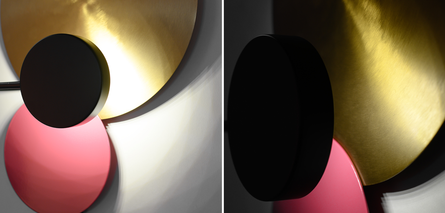 Бра PLANET LAMP METTE SCHELDE red - фото №1