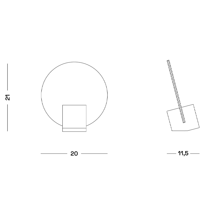 Настольное дизайнерское зеркало Poltronova Vanitas Rosso Franci Mirror and Photo Holder в Тюмени