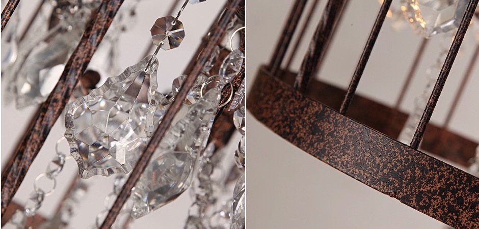 Люстра Steampunk Birdcage Chandelier Люстра Steampunk Birdcage Chandelier - Loft-Concept в Тюмени