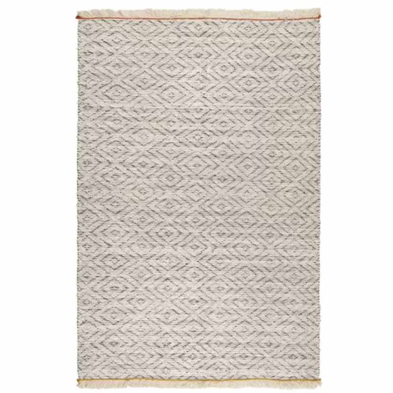 Ковер Mainyas Carpet 100% хлопок Белый Синий Ковер Mainyas Carpet 100% хлопок Белый Синий в Тюмени | Loft Concept