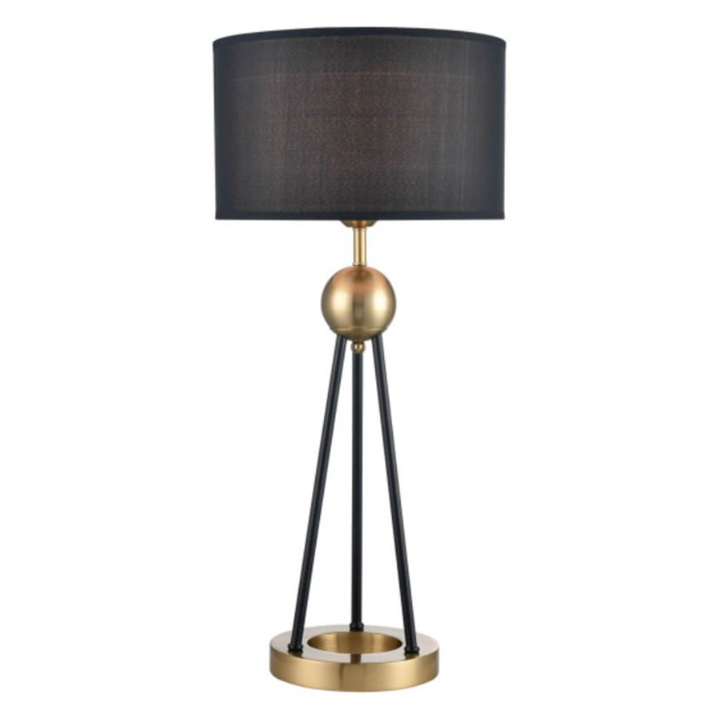 Настольная лампа Renske Table Lamp Черный Латунь Настольная лампа Renske Table Lamp Черный Латунь в Тюмени | Loft Concept
