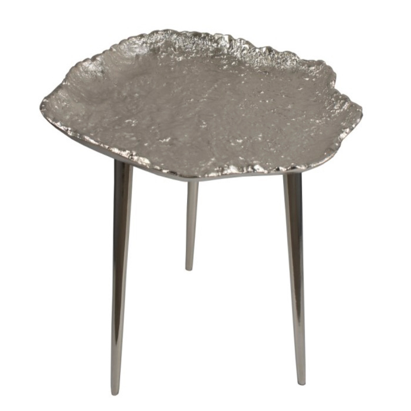 Приставной стол Edmundo Side Table Серебряный Приставной стол Edmundo Side Table Серебряный в Тюмени | Loft Concept