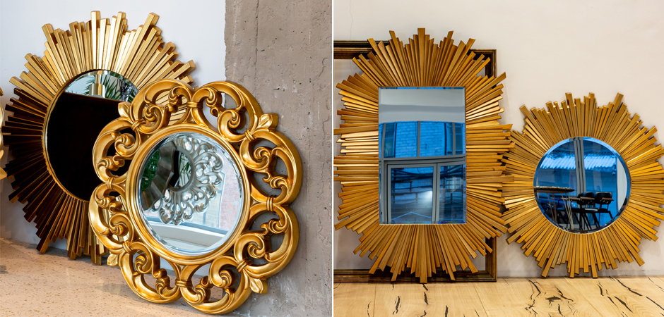 Зеркало Sun Rays Mirror Зеркало Sun Rays Mirror - Loft-Concept в Тюмени