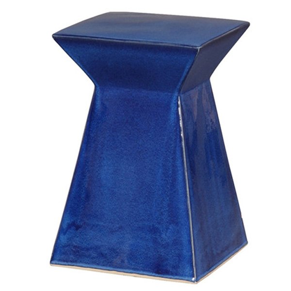 Керамический табурет Upright Garden Stool - Blue Синий Керамический табурет Upright Garden Stool - Blue Синий в Тюмени | Loft Concept