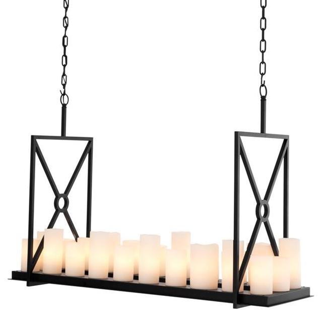 Люстра Chandelier Commodore Черный Белый Люстра Chandelier Commodore Черный Белый в Тюмени | Loft Concept