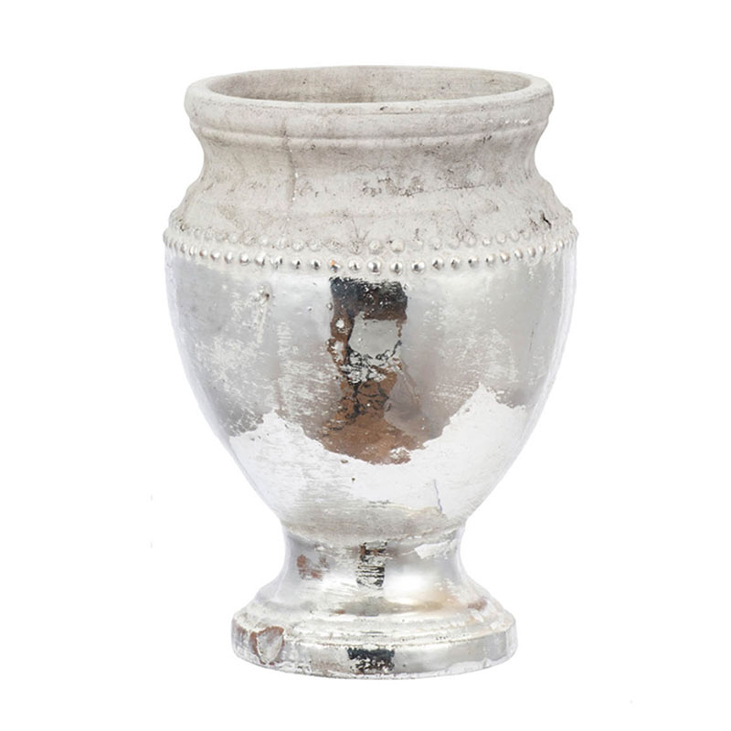 Ваза Vase Argenta Cup silver 28 Серебряный Ваза Vase Argenta Cup silver 28 Серебряный в Тюмени | Loft Concept