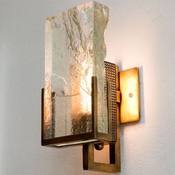 Бра Lianne Gold Glass Sconce Латунь Бра Lianne Gold Glass Sconce Латунь в Тюмени | Loft Concept
