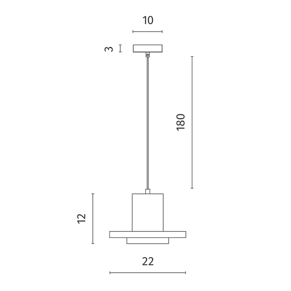 Подвесной светильник Douro Light белый мрамор в Тюмени