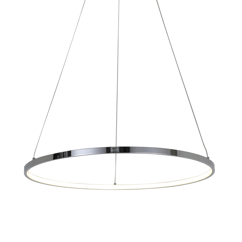 Люстра Ring Horizontal chromium 60 Хром в Тюмени | Loft Concept 