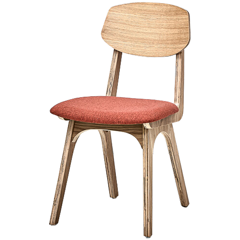 Стул Ailde Stool coral Древесина Коралловый Стул Ailde Stool coral Древесина Коралловый в Тюмени | Loft Concept
