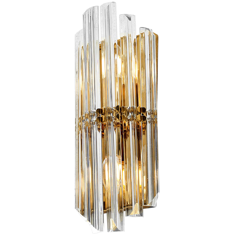 Бра Luxxu Glass Sconce Золотой Прозрачное Стекло Бра Luxxu Glass Sconce Золотой Прозрачное Стекло в Тюмени | Loft Concept