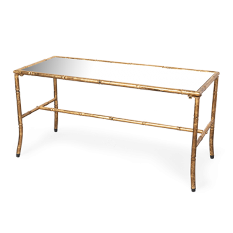 Кофейный стол Dan Mirror Tabletop Coffee Table Золотой Кофейный стол Dan Mirror Tabletop Coffee Table Золотой в Тюмени | Loft Concept
