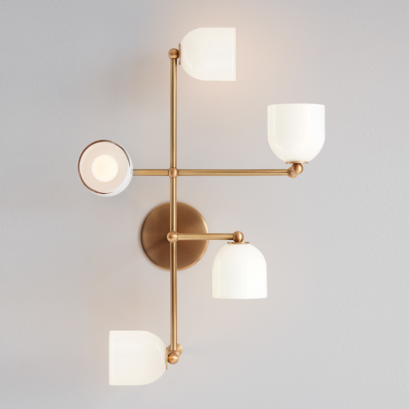 Бра Edie Sconce white Латунь Белый Бра Edie Sconce white Латунь Белый в Тюмени | Loft Concept