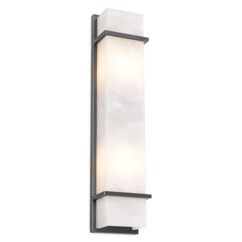 Бра Eichholtz Wall Lamp Spike L Темная бронза Белый Бра Eichholtz Wall Lamp Spike L Темная бронза Белый в Тюмени | Loft Concept