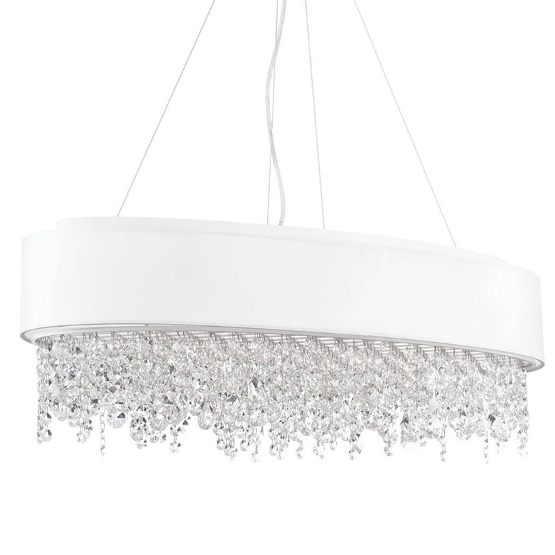 Люстра Maurin Diamond Rain Chandelier Белый Люстра Maurin Diamond Rain Chandelier Белый в Тюмени | Loft Concept