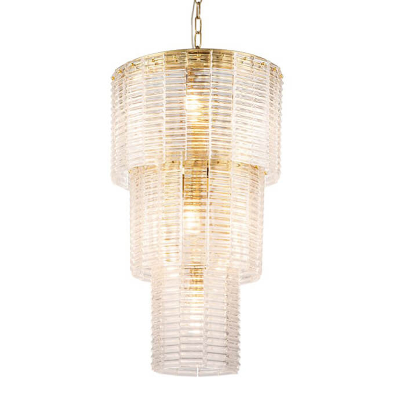 Люстра Branwen Chandelier 41 Золотой Прозрачный Люстра Branwen Chandelier 41 Золотой Прозрачный в Тюмени | Loft Concept